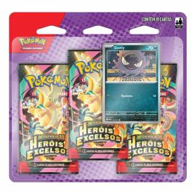 Pok&eacute;mon Blister Triplo Her&oacute;is Excelsos Copag - Sortido