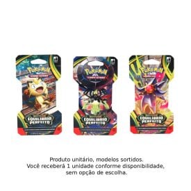 Pok&eacute;mon Blister Unit&aacute;rio Equilibrio Perfeito Copag - Sortido