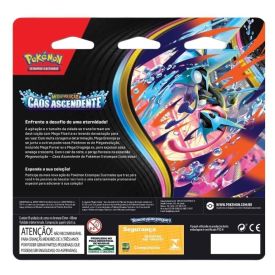Pokémon Blister Quádruplo Caos Ascendente Copag