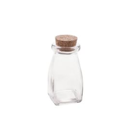 Porta Condimentos Oval Com Tampa Rolha Lyor - 120ml