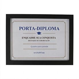 Porta-Diploma 21 X 29,7Cm Bw Quadros - Sortido