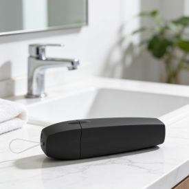 Porta Escova Dental Up Ou - Preto Fechado
