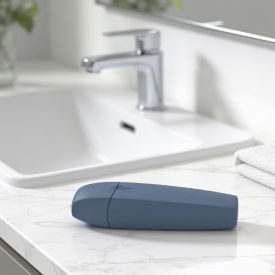Porta Escova Dental Up Ou - Azul Indigo Fechado