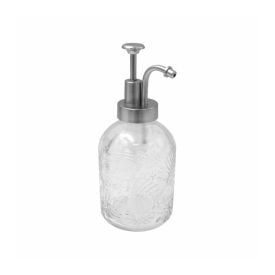 Porta Sabonete Líquido de Vidro Havan Casa 360 ml - Folhagem