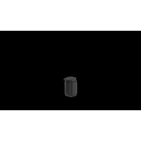 Porta Sabonete Liquido Aura 380Ml Ou - PRETO FECHADO