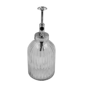 Porta Sabonete Líquido de Vidro Redondo Havan Casa 340Ml - Vidro