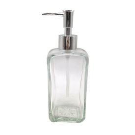 Porta Sabonete Líquido de Vidro Havan Casa Zoe 280Ml - Transparente