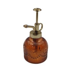 Porta Sabonete Líquido Redondo de Vidro Havan Casa 220Ml - Marrom