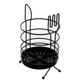 Porta Talheres Querida Black Arthi - Preto
