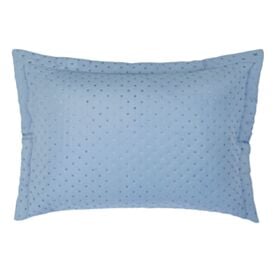 Porta Travesseiro 50X70 cm Elegance Havan Casa 1 P&ccedil; - Azul Nevoa