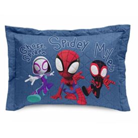 Porta Travesseiro Infantil Estampado Disney Hedrons - Spidey Time