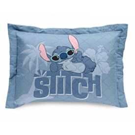 Porta Travesseiro Infantil Estampado Disney Hedrons - Stitch Ice Cream