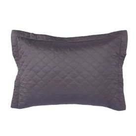 Porta Travesseiro Napoli 55Cm X 80Cm Havan Casa - Cinza Escuro