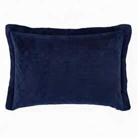 Porta Travesseiro Provence Plush Havan Casa - Azul Mariner