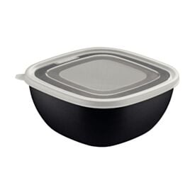 Pote Quadrado Mix Color Tramontina 2 Litros - Preto