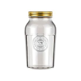 Pote De Vidro Americano Vintage 1,5 Litros Marinex - Transparente