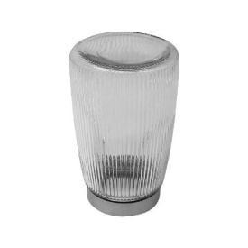 Pote De Vidro Canelado Com Tampa Havan Casa 1,8 Litros - Transparente