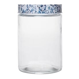 Pote de Vidro Celeste 1,2L Wolff