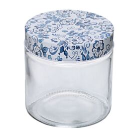 Pote de Vidro Celeste 800Ml Wolff