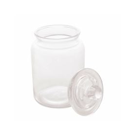 Pote De Vidro Com Tampa Arena Lyor 1,1 Litros - Transparente