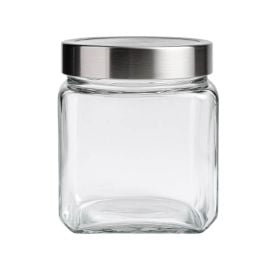 Pote De Vidro Hermético Quadrado 1 Litro - Havan Casa
