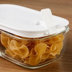 Pote Hermético Com Divisória Havan Casa 800 Ml - Branco