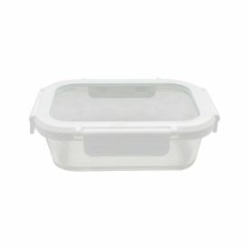 Pote Hermético de Vidro com Tampa Havan Casa 1,5 Litros - Transparente