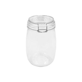 Pote Hermético De Vidro Redondo Havan Casa 1 Litro - Transparente