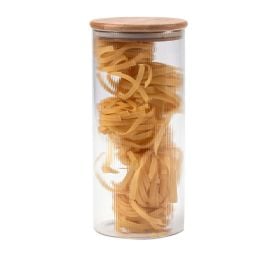 Pote Hermético Redondo Com Tampa Havan Casa 1,5 Litros - Bambu