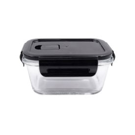 Pote Hermético Retangular com Tampa Havan Casa 520Ml - Vidro