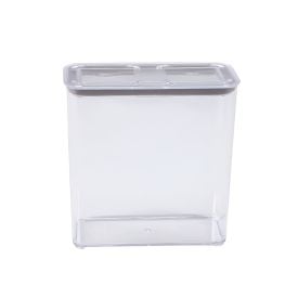 Pote Hermético Retangular Modo Coza 2,7 Litros - Transparente