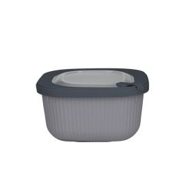 Pote Quadrado Camerata Havan Casa 1,1 Litro - Cinza