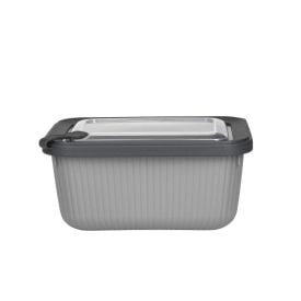 Pote Retangular Camerata Havan Casa 1,05 Litro - Cinza