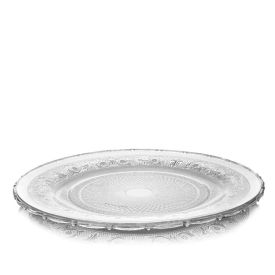 Prato de Bolo Safira 33 cm Havan Casa - Vidro