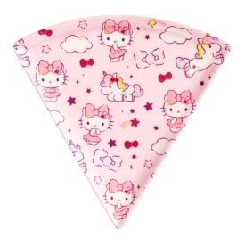 Prato de Pizza Melamina Hello Kitty e Unicórnio 22Cm Sanrio