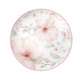 Prato de Sobremesa 19Cm de Porcelana Tramontina - P&eacute;rola