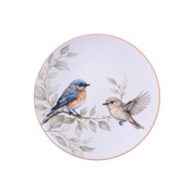 Prato de Sobremesa 19Cm Porcelana Jardim Tramontina - JARDIM
