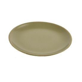 Prato De Sobremesa Coupe Organic Olive Alleanza - Cerâmica