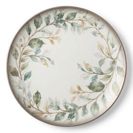 Prato Raso 25Cm Porcelana Nature Tramontina