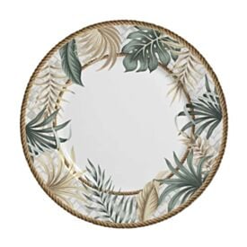 Prato Raso Acetinado Eudora Alleanza 28,5Cm - Cerâmica