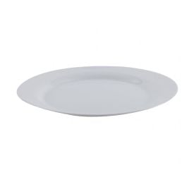 Prato Raso Opaline Menu Nadir 24Cm - Branco