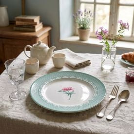 Prato Sobremesa Relevo Charlote 21 cm Alleanza  - CHARLOTE