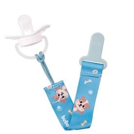 Prendedor de Chupeta Buba Zoo Buba - Cachorro Azul