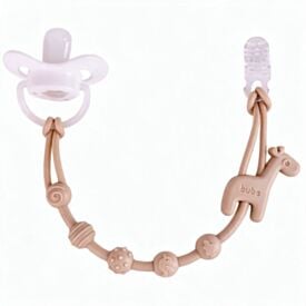 Prendedor de Chupeta em Silicone Cloudy Buba - Girafa