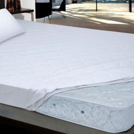 Protetor De Colchão Queen Com Elástico Solecasa 1 Pç - Branco