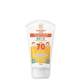 Protetor Solar Corpo e Rosto Kids Fps 70 120G Australian Gold