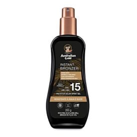 Protetor Solar Corpo Spray Gel Fps 15 Instant Bronzer Australian Gold