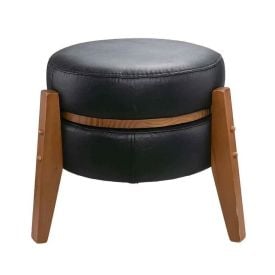 Puff Multiuso Jakarta 39X41cm Havan Casa - Preto