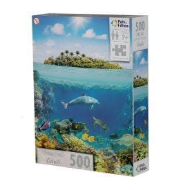 Quebra-Cabeça Corais Premium 500 Peças Gala - 791653