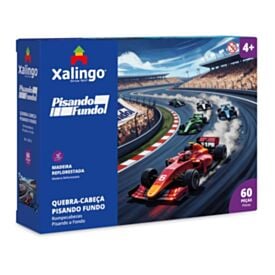 Quebra-Cabeça Pisando Fundo Xalingo 60 Peças